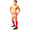 Fukker Jockstrap Fukker Blanc et Rouge